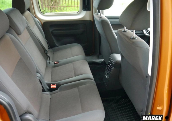 Volkswagen Caddy cena 43900 przebieg: 203445, rok produkcji 2015 z Osiek małe 211